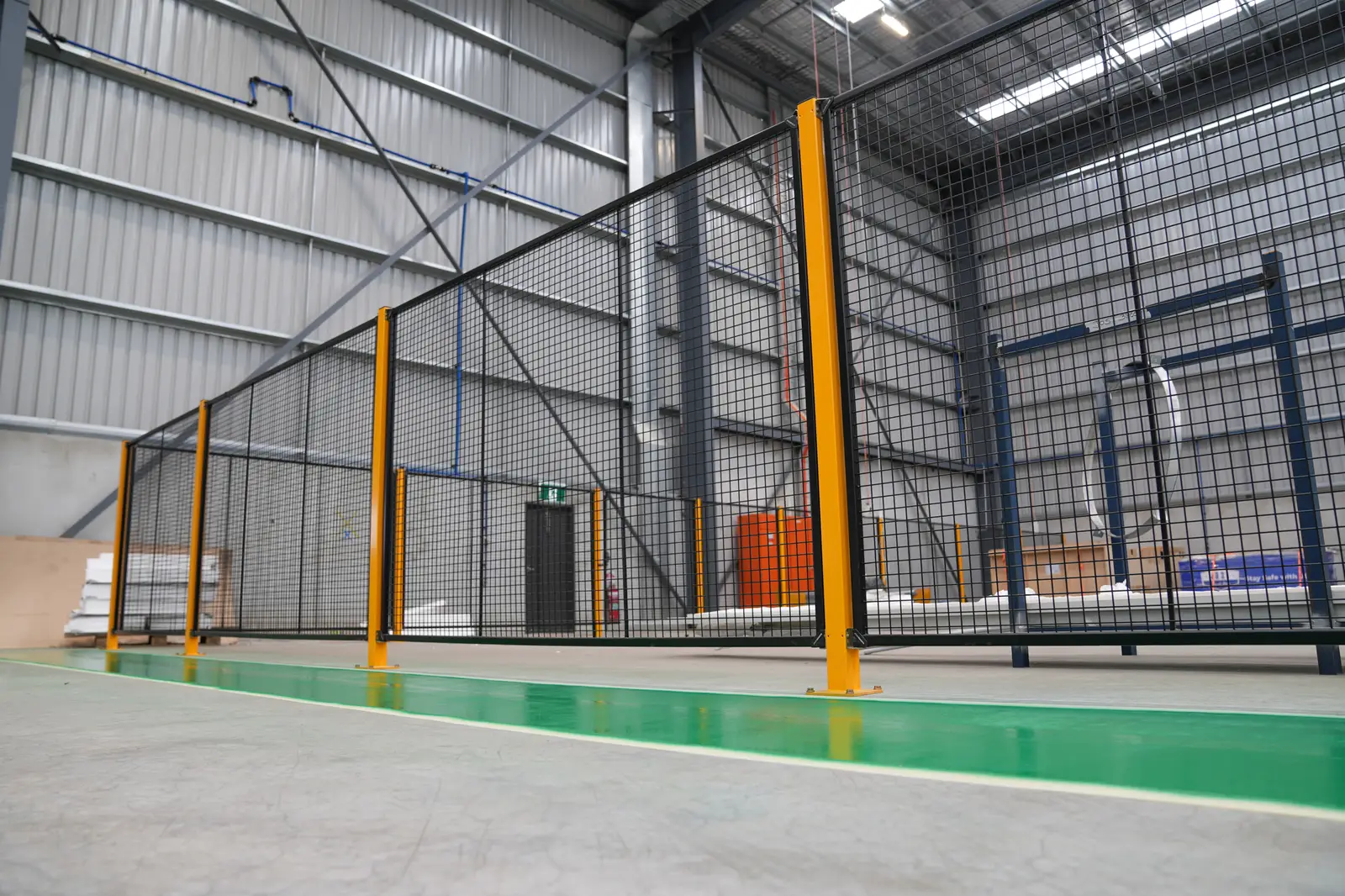 Industrial Line Marking Background